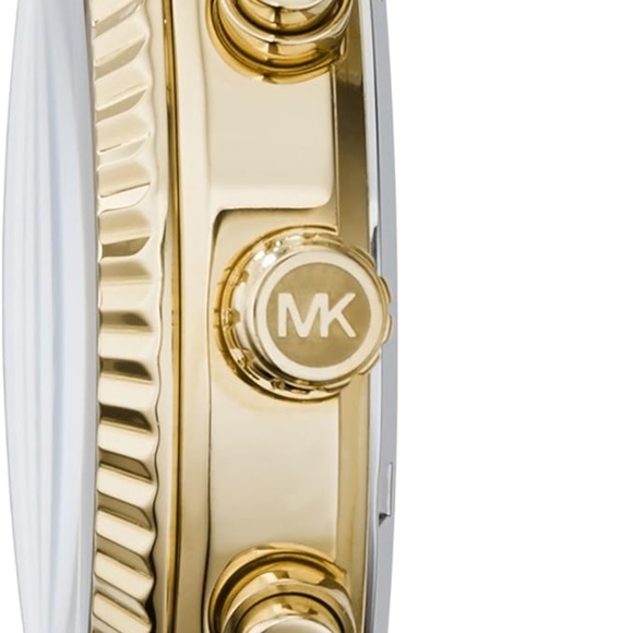 Michael Kors Men's Gold-Tone Black Dial Lexington Watch - Picture 8 of 8